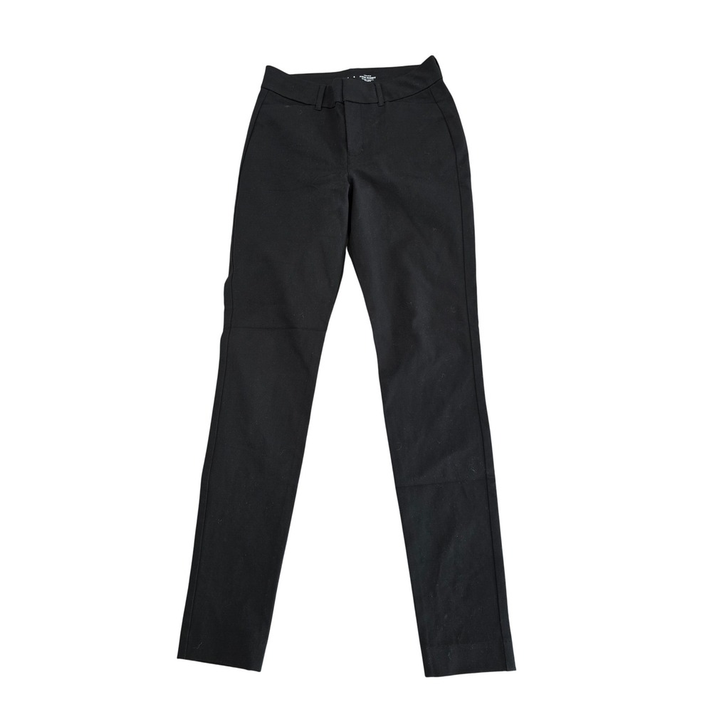 Old Navy High Rise Pixie Skinny Pants Black Women's Size 4 Secret Smooth Pockets - Picture 1 of 8